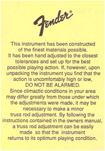 Fender -