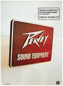 Peavey sound equipment