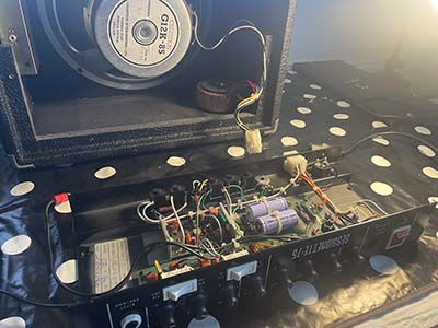 IC opamps in Session versterker